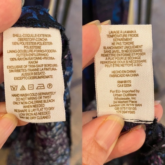 FREE PEOPLE Urban Outfitters Women Floral High-Low Boho Summer Maxi Dress Size 2 - Picture 12 of 12